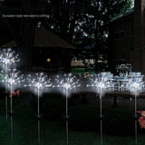 Solar Firework Lights Outdoor Waterproof Fairy Garland String Light Lawn Stakes Lamps Yard for Home Garden Festival Decor