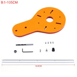 Circle Cutting Jig Hand Tools For Electric Wood Router Hand Trimmer Woodworking Trimming Milling Circle Groove Accessories Tool