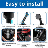 2-in-1 Accessory Universal Magnetic Car Cup Holder Phone Mount Iphone 15 for Cars