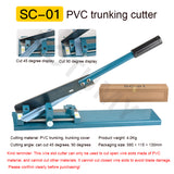 DC35 Multifuntional Rail Tool Air Opening Card Track Cutting hine Quick Guide Cutter