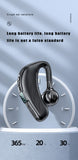 Wireless Earphone Bluetooth 5.2 Earpiece Handsfree Digital Display  Headset With Mic Business Sports Long Battery Life Ear Hook