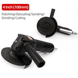 Pneumatic with 4 Inch Grinding Wheel Polishing hine Cutting Professional Angle Grinder for Metal Wood
