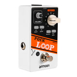 POCK LOOP Looper Guitar Effect Pedal - 11 Loopers, Max. 330mins Recording Time, Supports 1/2 & 2X Speed Playback, Reverse Functions