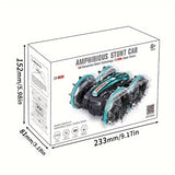 New 2.4G Amphibious Stunt Remote Control Car Double-sided Rolling Children's Electric Toy
