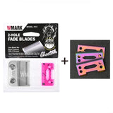 WMARK 2 Hole Replacement Clipper for Professional Barbers and Stylists Many Matches Magic Blades