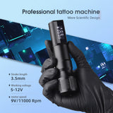 Professional Wireless Tattoo Machine Gun Pen With Portable Power Coreless Motor Digital LED Display For Body Art