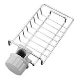 Adjustable Faucet Drainage Shelf Stainless Steel Hot Sink Kitchen Sundries Storage Rack Hanging Storage Rack Holder For Bathroom