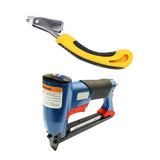 2 Pneumatic Air Fine Stapler Tool for Furniture Nailer Tool, 15Cm & 1 Pcs 14.5x20x4.3Cm