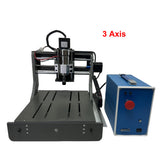 DIY 2030 Frame USB 4 Axis CNC Engraving 3020 Emed Round Sculpture PCB PVC Milg hine Hard Wood Router 300W
