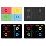 Basketball Rubber Agility Footstep Training Mat for Kids Adults