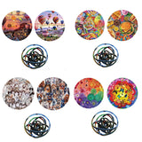 360 Degree Dimensional Rotation Double-Sided Circular Toy Rotating Puzzle For Children's Christmas Gifts
