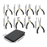 Needle Nose Pliers, Wire Cutters,Diagonal Pliers For Jewelry DIY Handmade Bead Repair