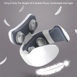 Smart 4D 6 Modes Electric Massager Pulse Back Power Control Far Infrared Neck Massage Pro Pain Relief Tool Health Care