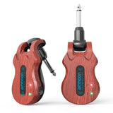 ammoon Wireless System Audio Digital Guitar Transmitter Receiver Built-in Rechargeable Battery 100 Feet Transmission