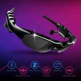 Wireless Bluetooth MP3 Sunglasses Polarized Lenses Music Sunglasses V5.0 Stereo Handfree Headphone for IPhone Samsung Most Smartphone or PC