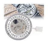 NH35/NH35A Day Date Set High Accuracy Automatic Mechanical Watch Movement+Steel Stem+Week Dial+Calendar Dial+Check Rod