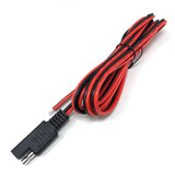 200CM SAE Power Automotive Extension Cable 18AWG Quick Disconnect Plug for Car Motorcycle Solar Panel Battery Chargers
