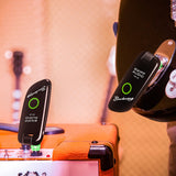 LEKATO Guitar Wireless System Transmitter Receiver Rechargeable WS-50 UHF Guitar Transmitter Receiver For Electric Guitar