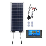 500W Portable Solar Panel+10A Controller Waterproof USB Port Solars 5V Battery Charge for Outdoor Camping Phone Power Bank