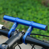 ESLN 10cm 20cm Aluminum Alloy/Carbon Tube Bicycle Handlebar Extender Mount MTB Bike Cycg Headlight Bracket Flashlight Holder