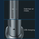 USB Desk Mini Portable 3 Speeds Table Coog Fan Quiet Personal Small Fans for Room Home Desktop Office