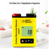 SMART SENSOR AS8805 AS8806 AS8807 AS8808 Portable Mini Clip On Digital Detector Gas Concentration Monitoring Test Analyzer