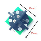 51 Single Chip GM04 Multi-Channel Photosensitive Sensor Solar Light Dual-Axis Tracking Hot Water STM32 Effect