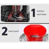 120KG/H Multi-function Food Cutter Electric Chopper Dumpg stuffing Ginger Garlic/Chili/Meat/Vegetable Stuffing hine
