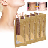 5pcs Moisture Mask Anti Aging Collagen Neck Patch Moisturize Wrinkle Removal Whiten Tighten Skin Pads