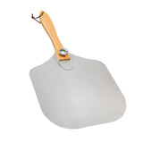 1PCS Aluminum Pizza Shovel Long Wood Handle Pizza Peel Shovel Kitchen Tool Pizza Lifter Cake Baking Cooking Accessory