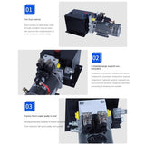 2200W 220v power unit Electric Hydraulic Station High Pressure Oil Pump