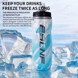 ESLNF Cycg Insulation Road Bike Portable Large Capacity Thermal Water Bottle Fiess Cup