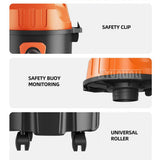 18L Household Wet and Dry Cleaner - Hand-held Strong 1.2KW Large Power Vacuum Cleaning Machine