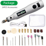 USB Cordless Mini Wireless Engraving Polishing Pen Electric Drill For Jewelry Metal Dremel Tools Dust Drilg Carving