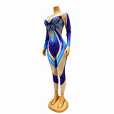 Personalized street jumpsuits, runway shows, performance costumes, nightclubs, bars, DJs, dresses, colorful butterflies