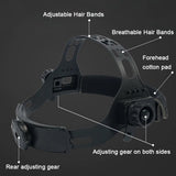 Mask Solar Automatic Dimming Large View True Color 130℃ High Temperature Resistant Welder Auto Darkening Welding Helmet