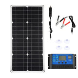 600W 12-18V Flexible Solar Panel with Controller Power Bank - For Laptop, MP3, Phone, Car, RV, Camping & Outdoor