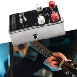 Mosky Brown Distortion Effect Pedal Overdrive Buffer Delay Reverb With LED Light Electric Guitar Ukulele Accessories
