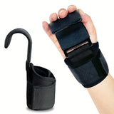 1pair Heavy Lifting Hooks Heavy Lifting Wrist Straps, Pull Up Deadlift Straps Power Lifting Grip Pads