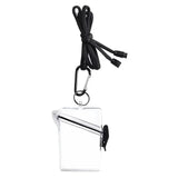 CRUSHER Transparent Cigarette Case Hanging Neck Style Waterproof Seag Small Tobacco Box Portable Cardcase Smoking Accessories