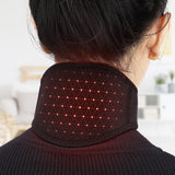 9Protruding Magnets Self-heating Health Care Equipment Cervical Vertebra Physiotherapy Hot Compress Elastic Neck Support