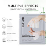 Collagen Protein Hydrogel Soft Gel Deep moisturizing Firming Facial Mask Sheet For Women Skin Care