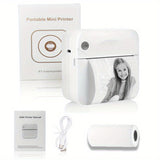 Portable Wireless BT Thermal Photo Printer
