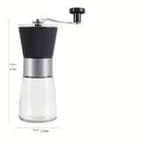 1 Set Coffee Grinder, Manual Coffee Mill, Portable Coffee Grinder Set, Manual Coffee Grinder