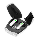 S08 Bluetooth Earphone Headphones Wireless Gaming Headset 5.3 With Flashlight Touch Control Earbuds Outdoor Low Delay For Game