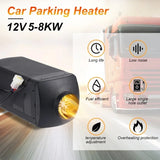 Car Air 12V 5KW-8KW Diesel Heater with Remote Control Truck Boat Bus RV Trailer Parking Accessory Tool