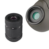 Military Green Bird Watching Telescope - SV13 with 20-60x Magnification, 80mm Objective Lens, Waterproof and Phone Clip
