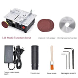 High-Precision Desktop Miniature Table Saw for DIY - Cut Acrylic, PCB, and Aluminum Alloy