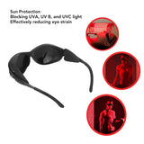 Red LED Light Protective Eyes Protection for Tanning Goggles UV Blocking IPL Laser Safety Glasses 1 Set