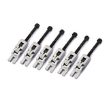 6 Sets Double Locking Bridge Electric Guitar Replacement Parts